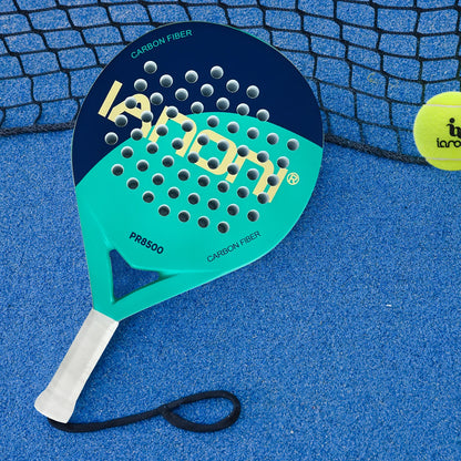 Raquette de Padel IANONI, Surface en Fiber de carbone avec noyau en mousse flexible à mémoire EVA, raquettes de Tennis légères